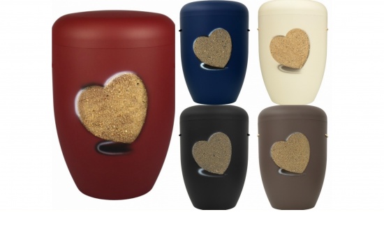 Bio-Naturstoffurne in verschiedenen Farben   <small>(00-)</small>